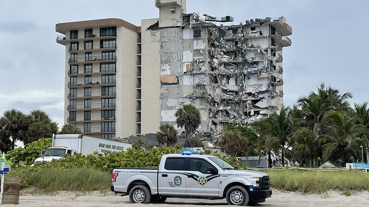 Florida first responder radio depicts chilling moments as rescuers responded to Surfside apartments collapse