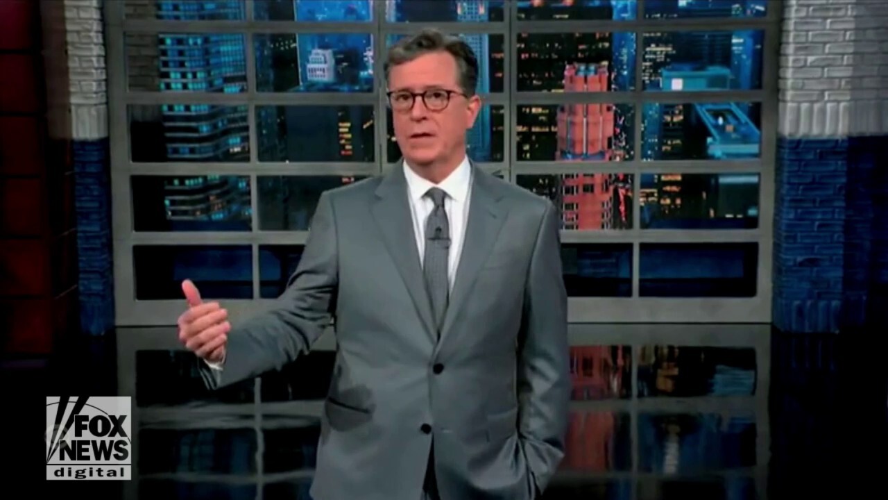 Colbert actually skewers MSNBC, CNN for redefining recession, implies they’re not ‘qualified’ to speak on issue