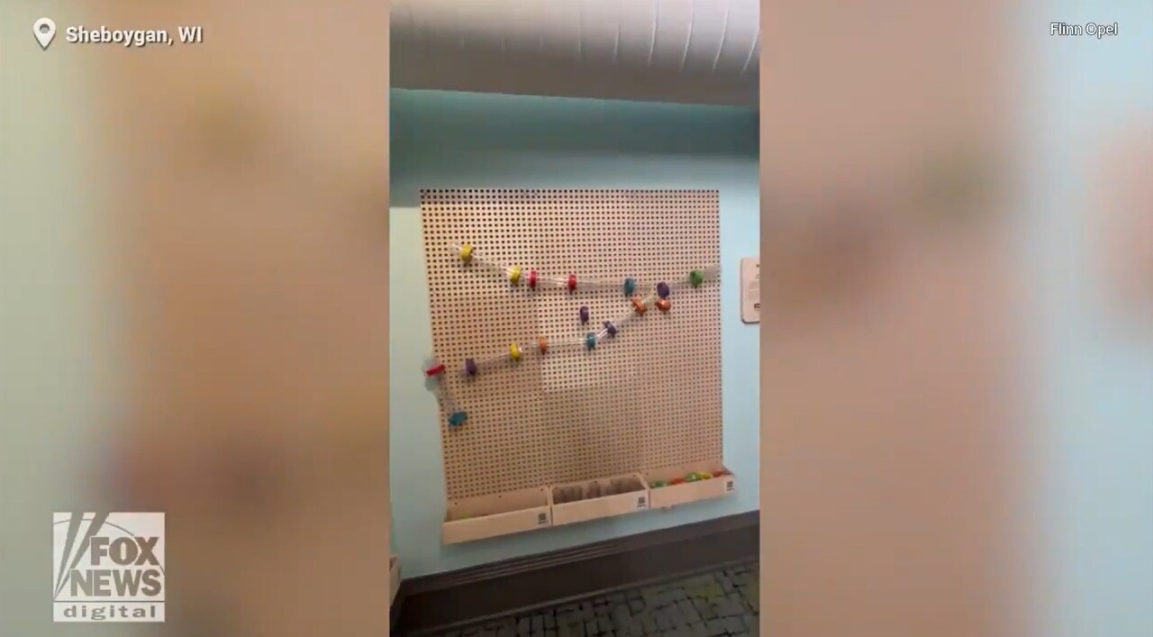 Interactive exhibit created by 17-year-old on display at Children's museum in Wisconsin 