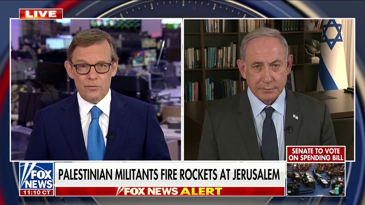 Netanyahu warns against Iran, says jihadists' actual target in Gaza fighting is US: 'They're not aiming at us'