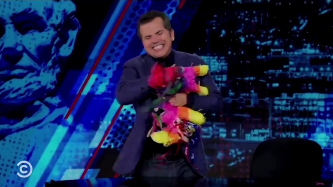 John Leguizamo attacks a piñata after learning Trump ahead with Latino voters