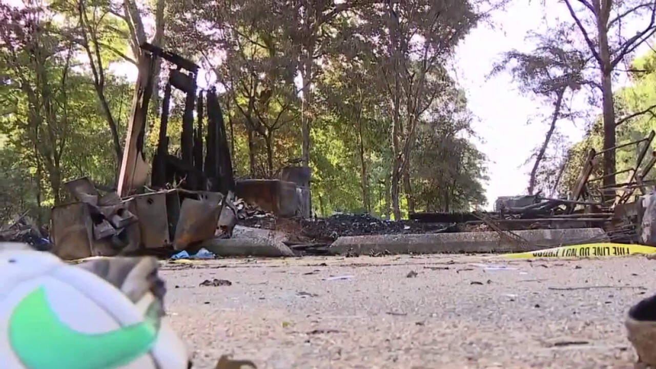 Texas man facing arson charges after claiming hate crime burned down his home
