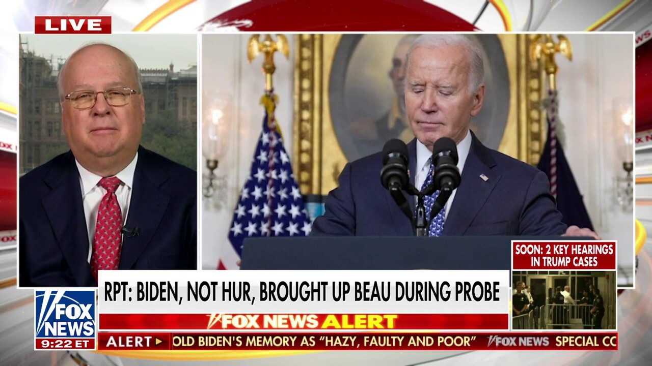 People have already made a decision about Biden's fitness for office: Karl Rove