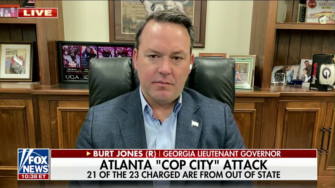 Lt. Gov. Burt Jones: 'Georgia is a law and order state'
