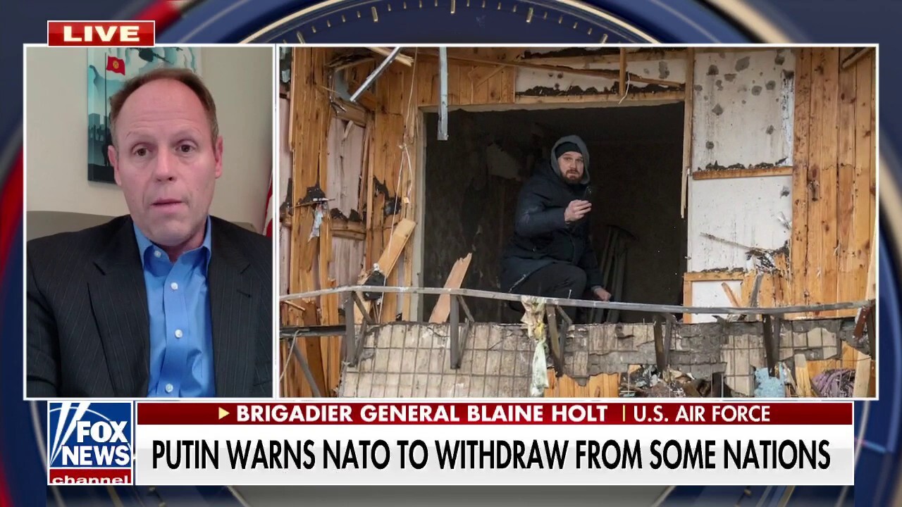 Brigadier General Blaine Holt says a cyberattack is ongoing against the Kremlin