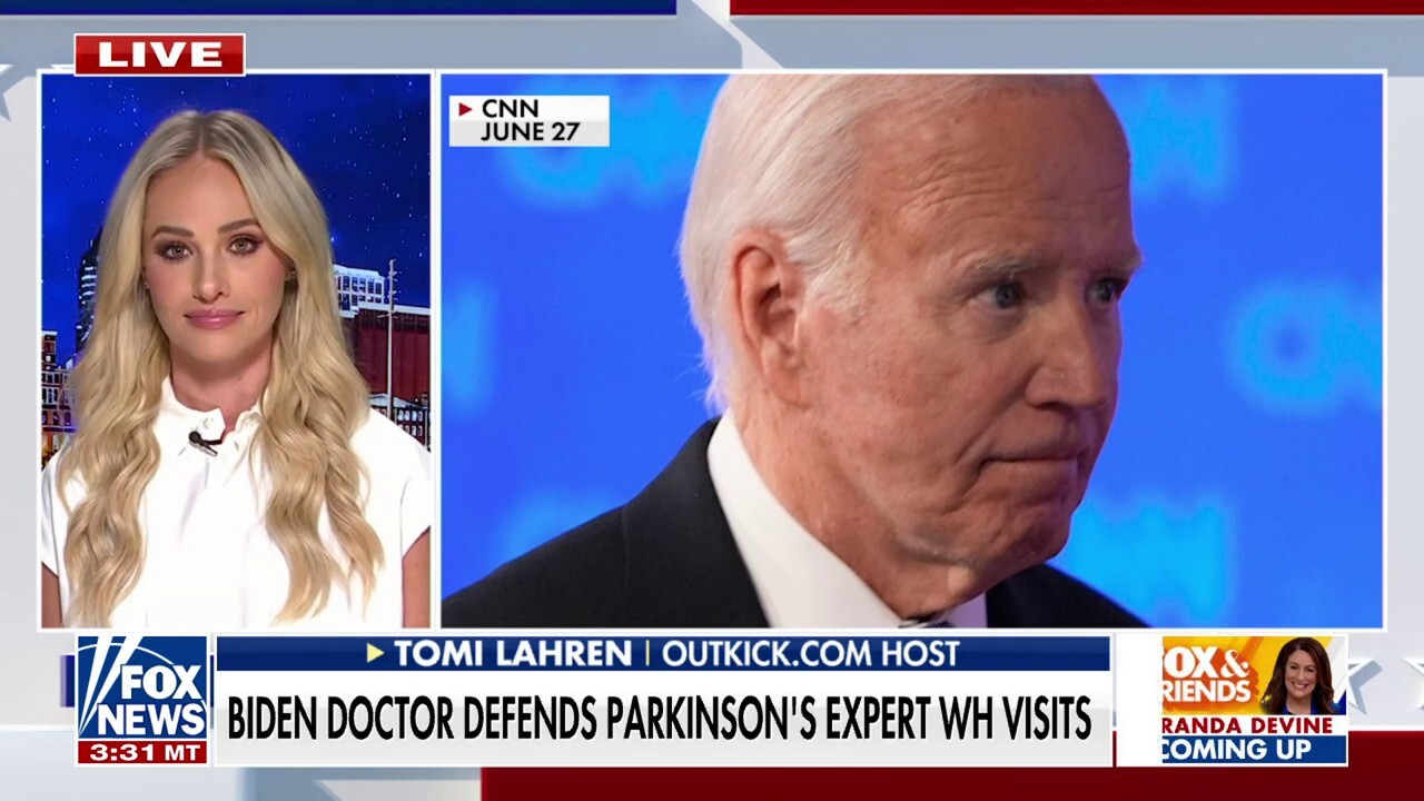 'Won't let this one go': Tomi Lahren sounds off on media's sudden hyperfixation with Biden's cognitive health