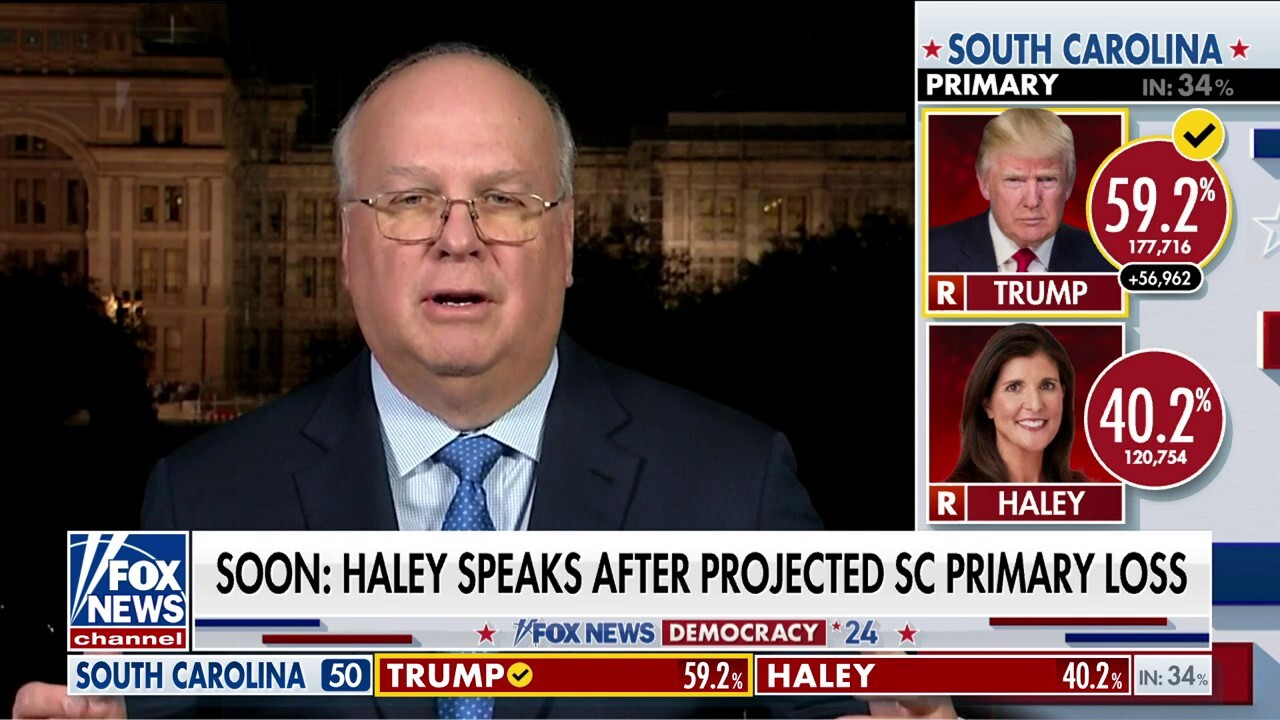 Karl Rove: Trump, Haley polling shows 'two Republican parties'