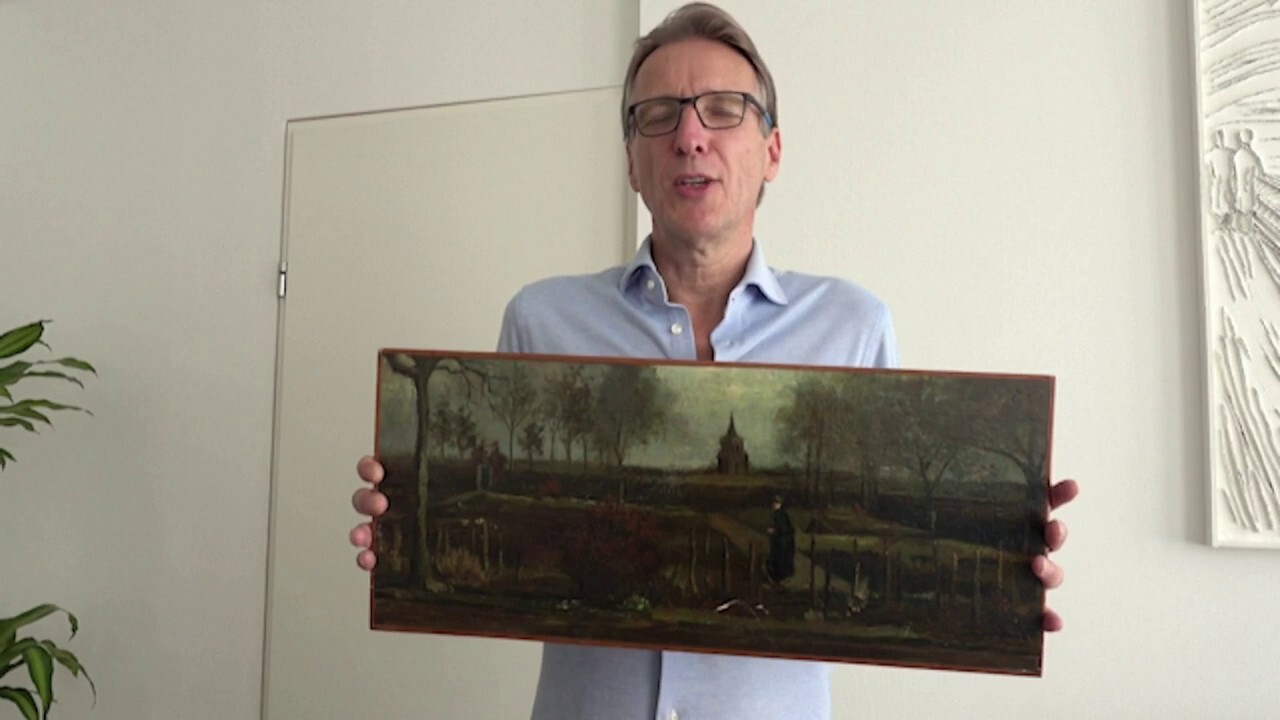 Art detective reveals recovered Van Gogh painting