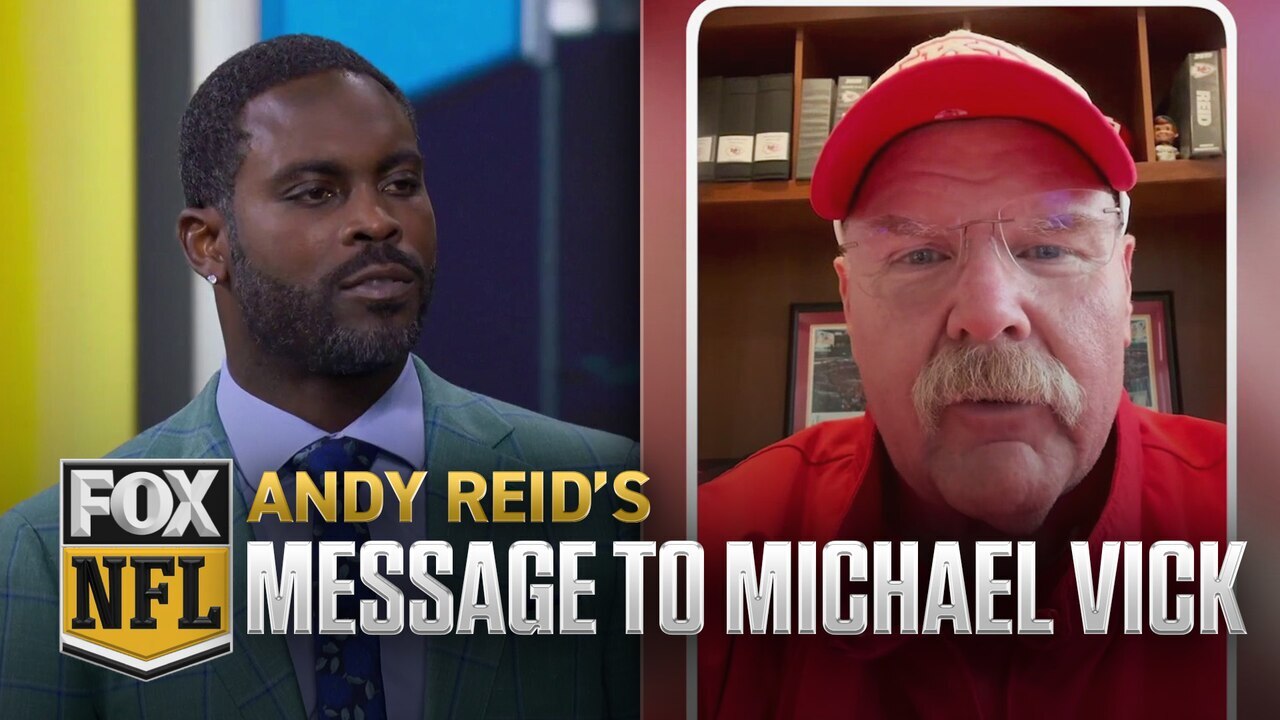 Andy Reid’s heartfelt message to Michael Vick as he begins his head coaching career at Norfolk State