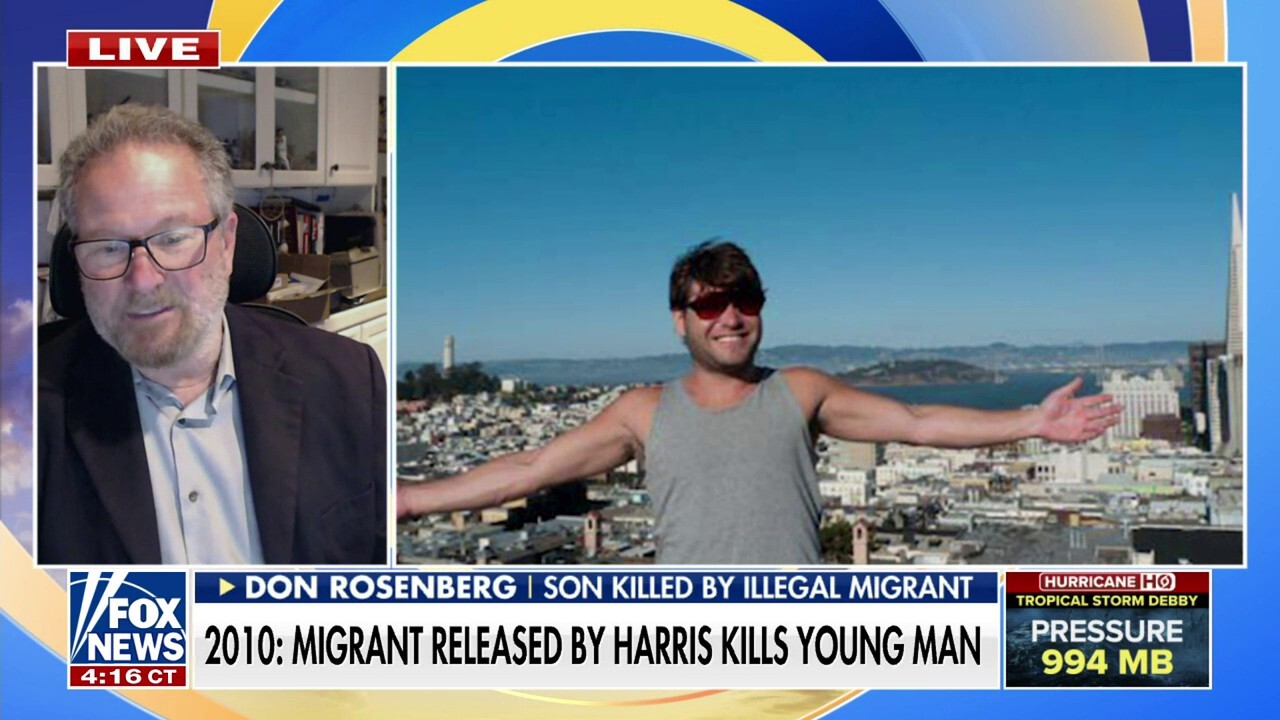 Man whose son was killed by illegal immigrant slams Kamala Harris' record on crime: 'She's a liar'