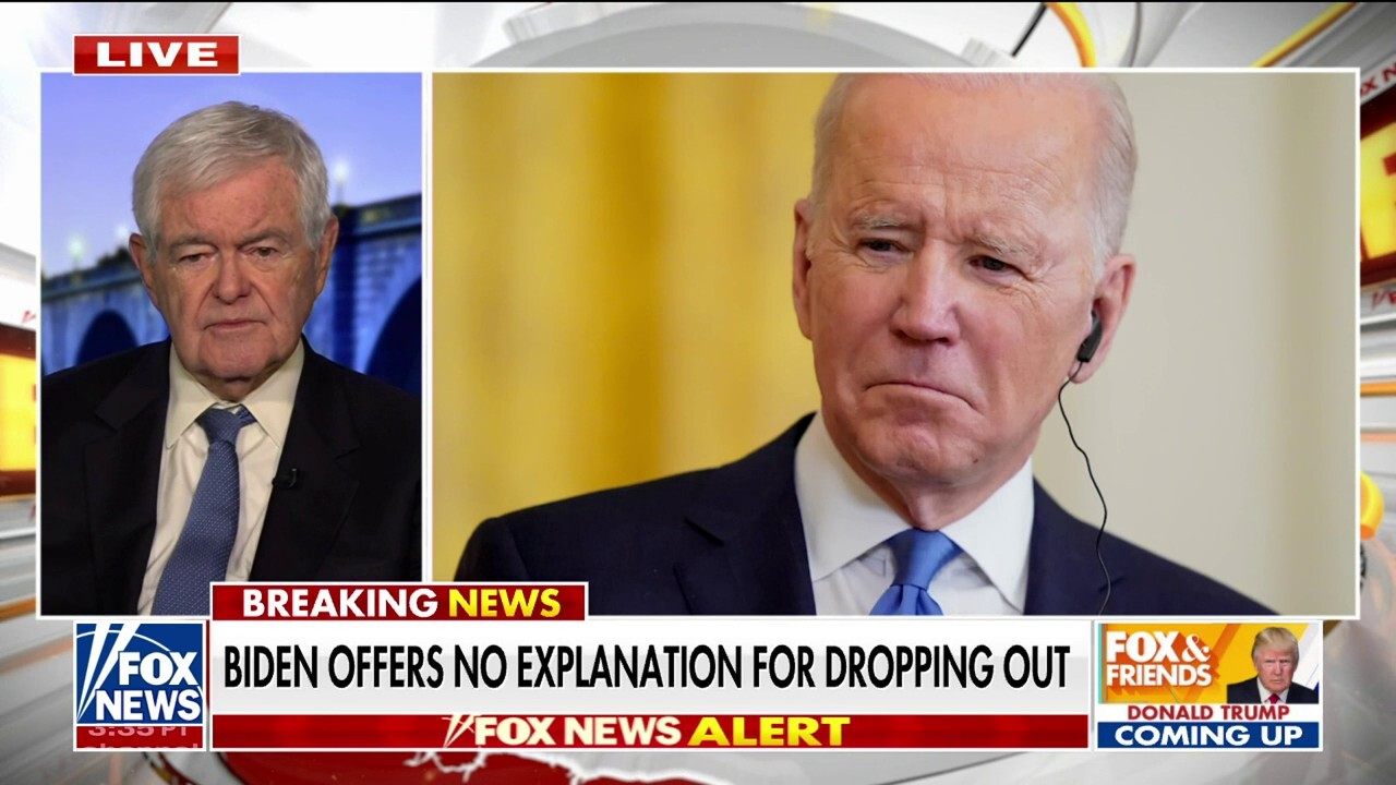 Newt Gingrich calls out Biden for 'dishonest' farewell address: 'This was a coup'