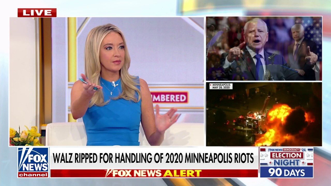 Kayleigh McEnany rips Tim Walz for handling of 2020 riots: 'He let Minneapolis burn'