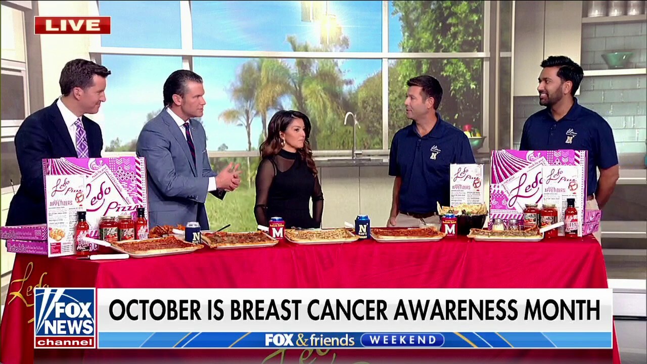  'Fox & Friends Weekend' celebrates National Pizza Month, Breast Cancer Awareness Month 