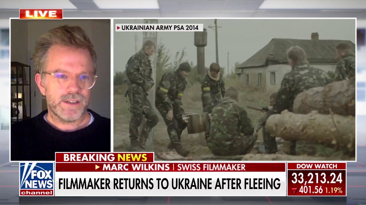 Filmmaker returns to Ukraine to support forces fighting against invasion: 'I don't believe in pacifism anymore'