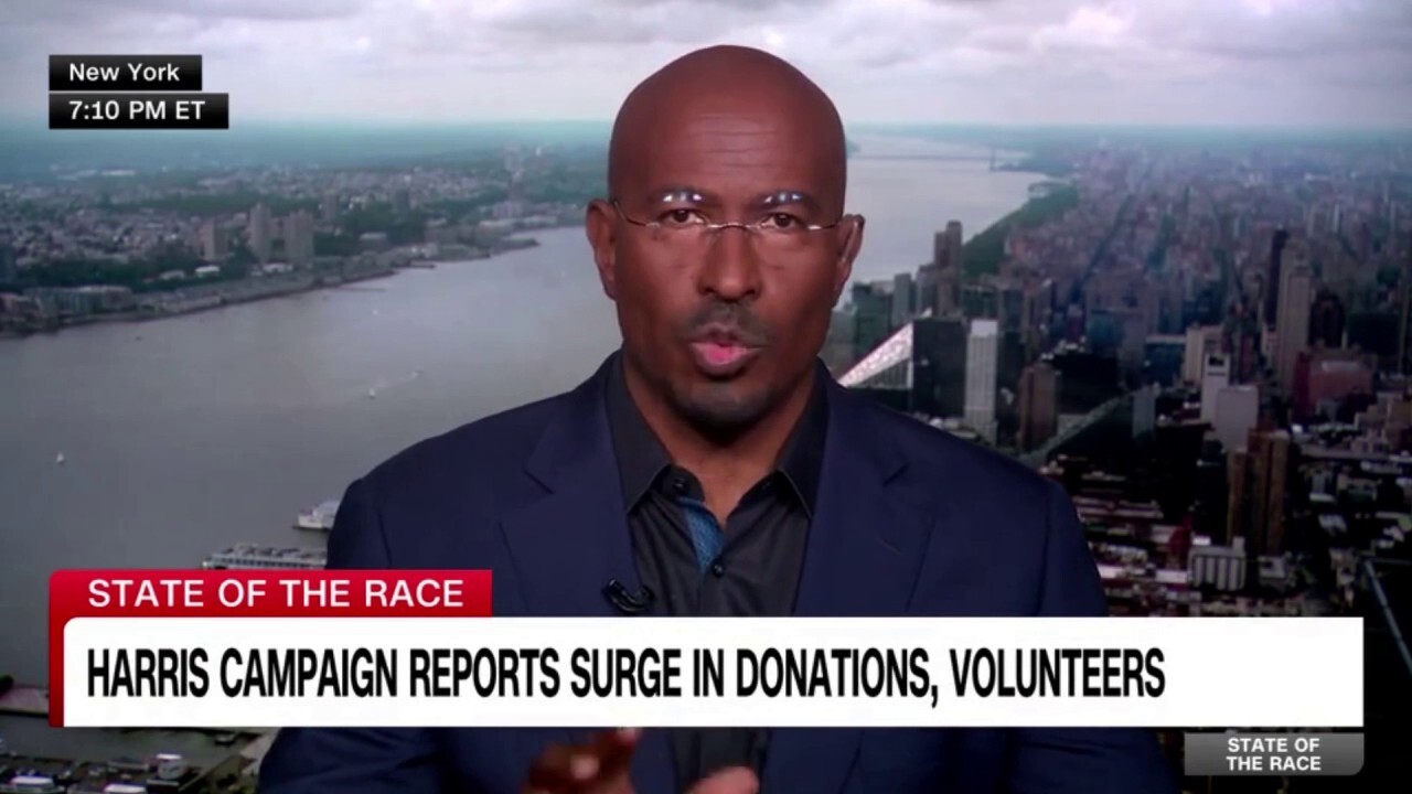 CNN's Van Jones responds to VP Harris' fundraising numbers after Biden's withdraw: 'From cringe to cool'