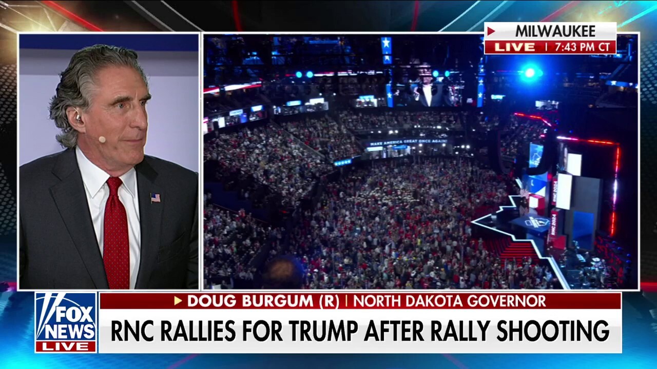 Doug Burgum: Trump walked into the RNC as the 'pinnacle of strength' 