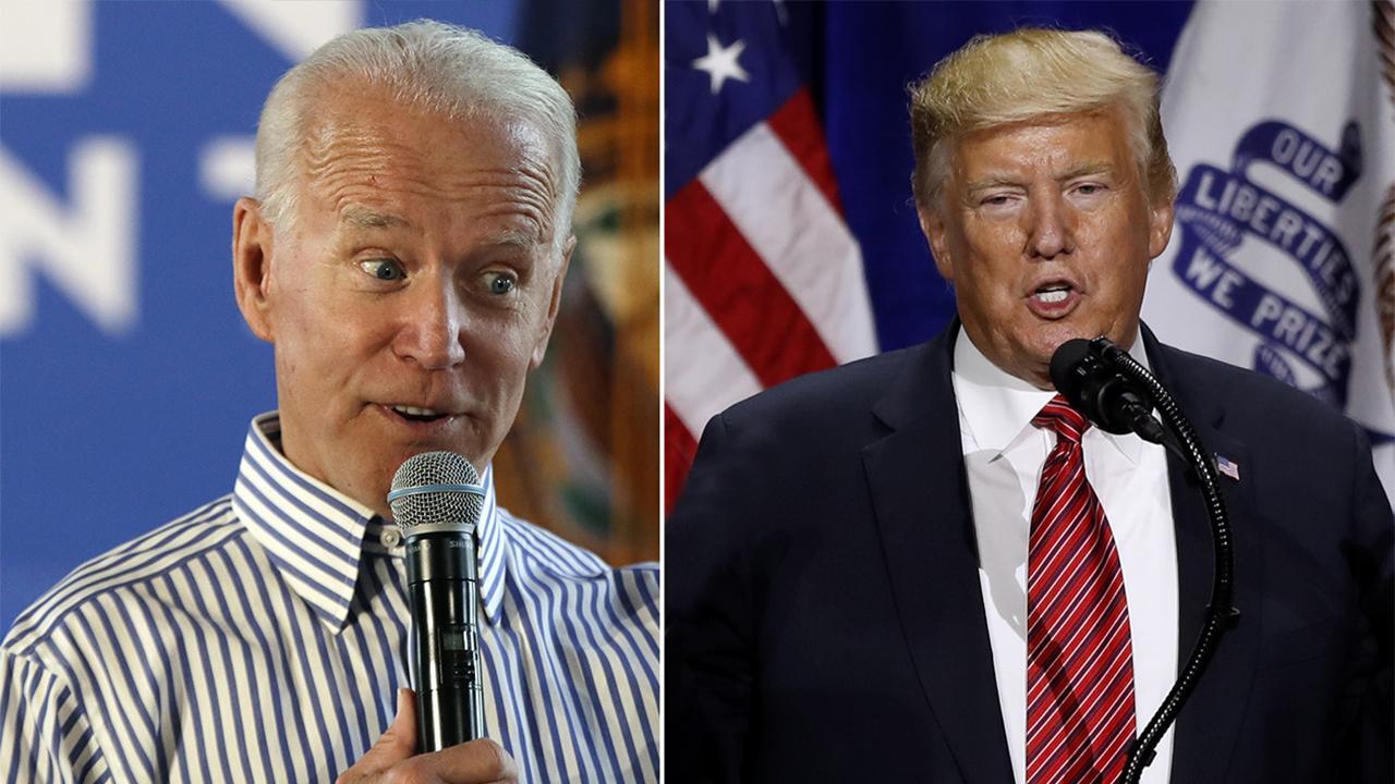 Quinnipiac University poll shows Joe Biden with a 13-point lead over President Trump
