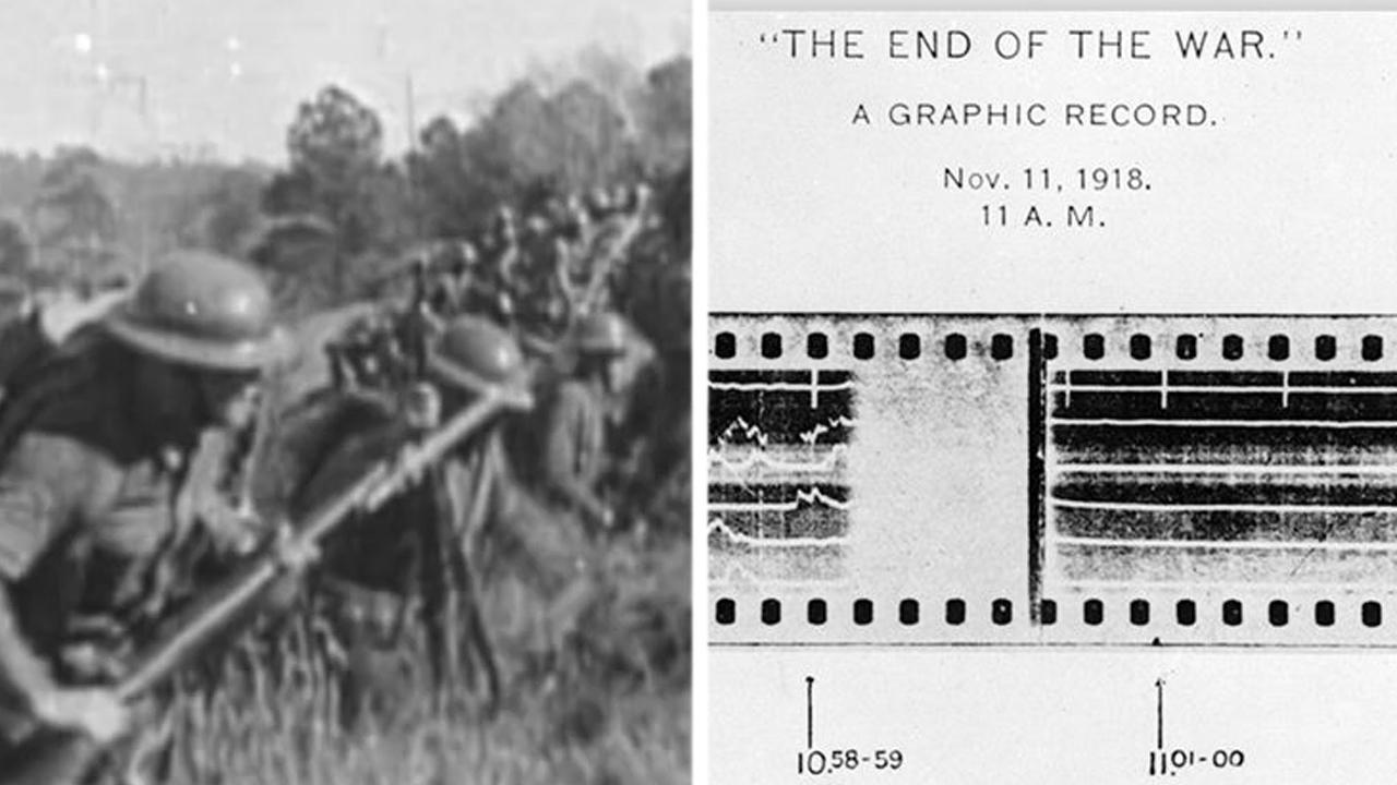 Hear what the final moments of World War I sounded like