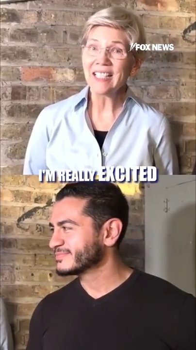 Elizabeth Warren has AWKWARD appearance with El-Sayed
