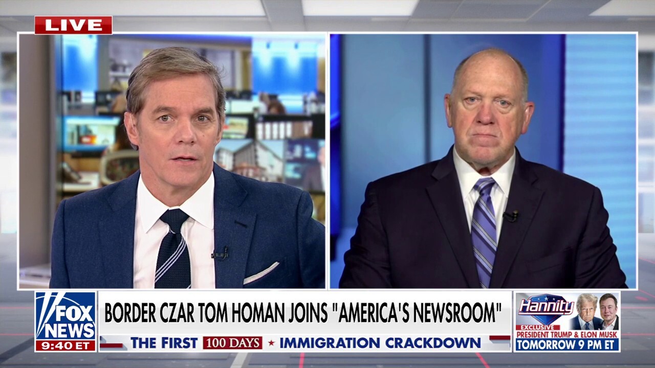 Tom Homan on success of immigration crackdown: Won't be happy until every criminal migrant is 'eradicated'