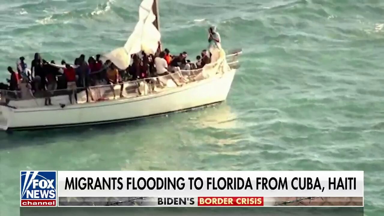 Cuban, Haitian migrants flooding into Florida