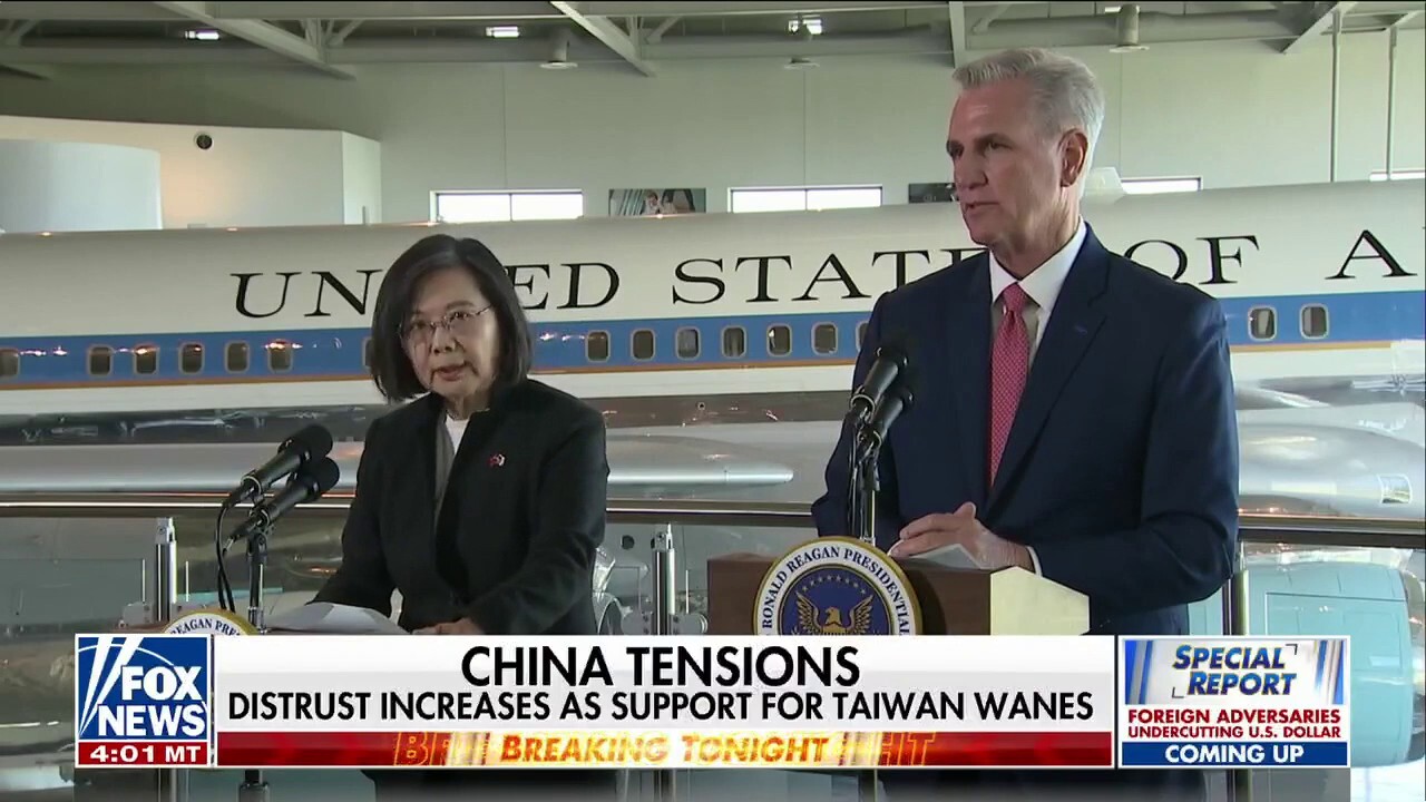 Speaker McCarthy downplays disputes in Taiwan