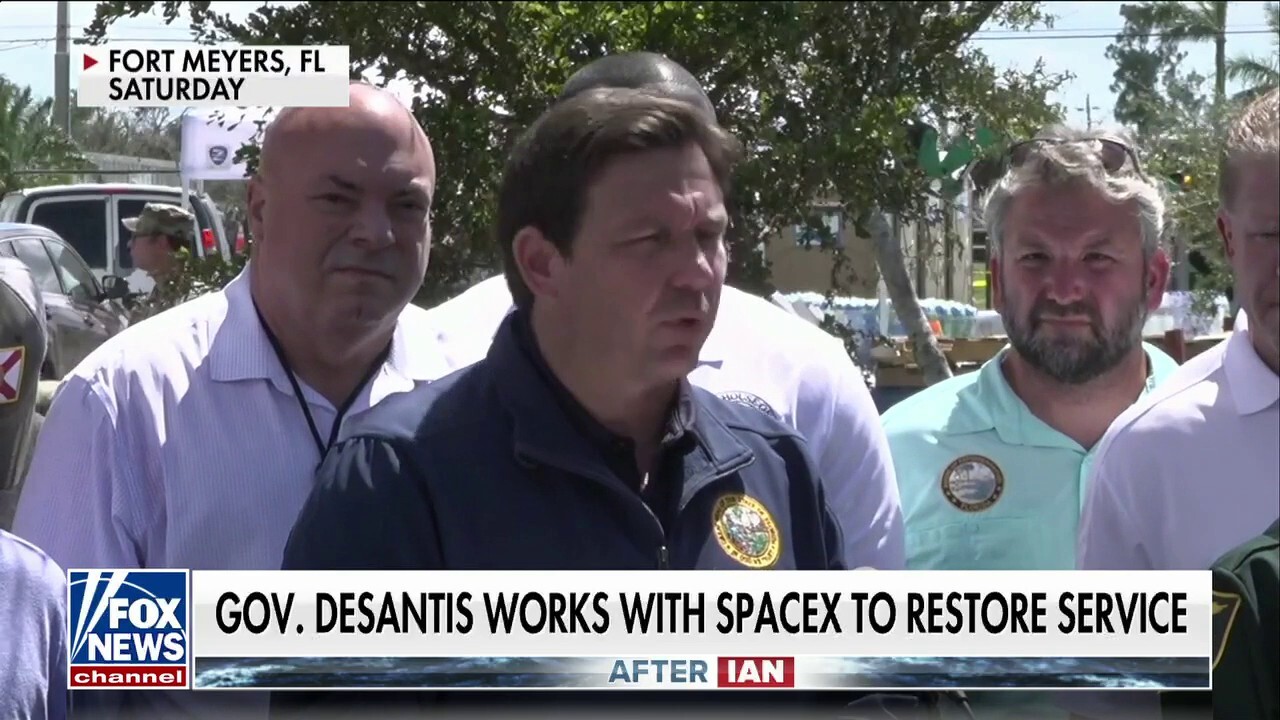 Florida plans work with SpaceX to restore internet to those impacted by Hurricane Ian