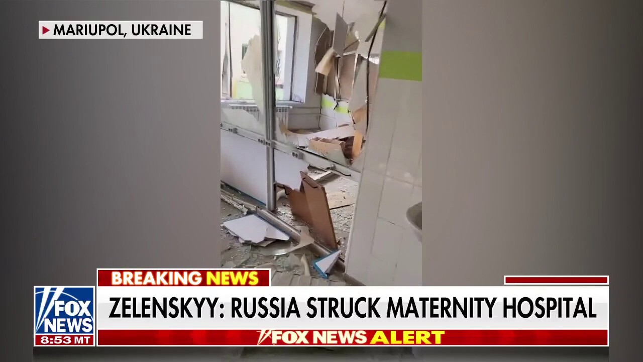 Russian forces bombed a Mariupol maternity hospital, Ukrainian officials say
