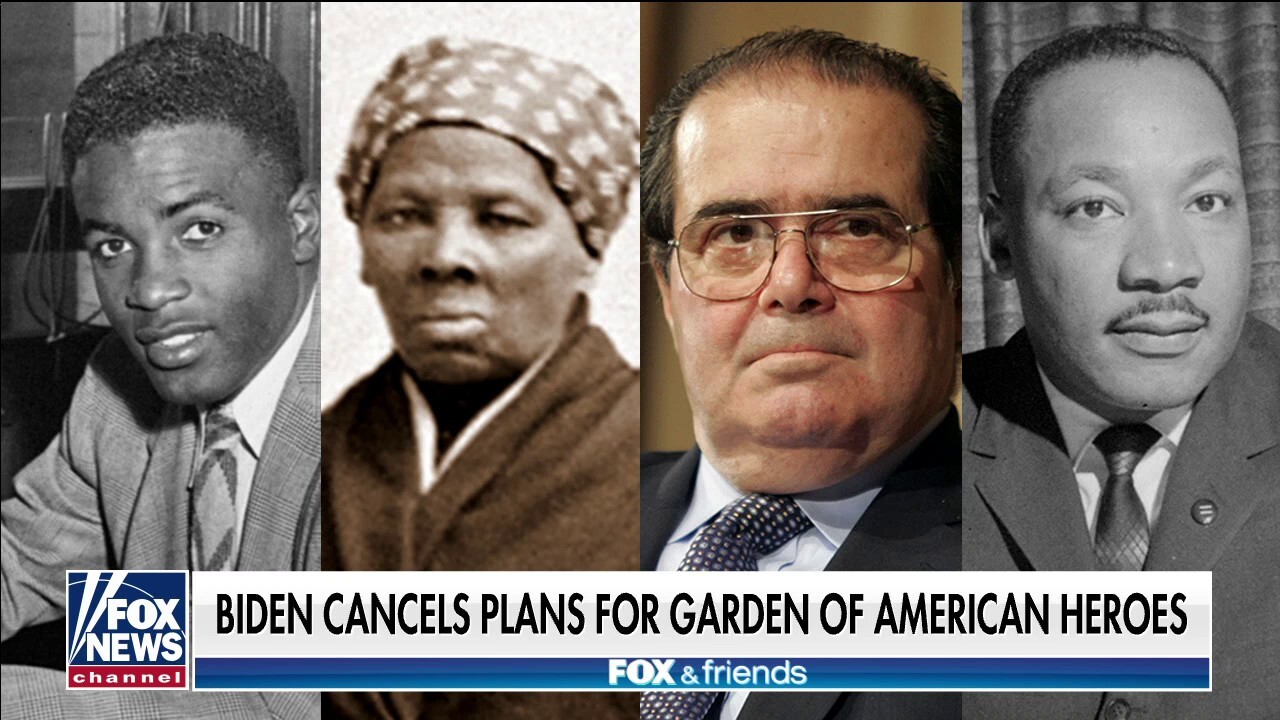 Biden cancels plans for Garden of American Heroes