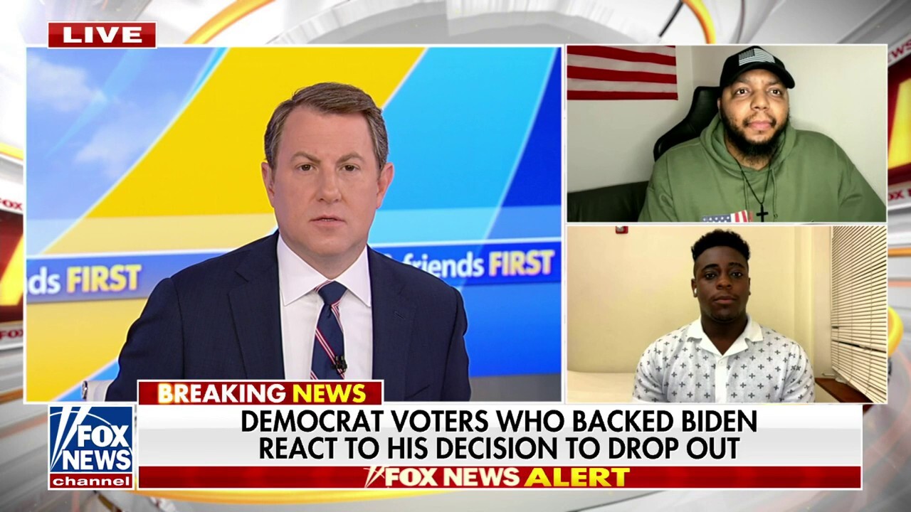 Former Democrat voters react to Biden dropping out of 2024 race