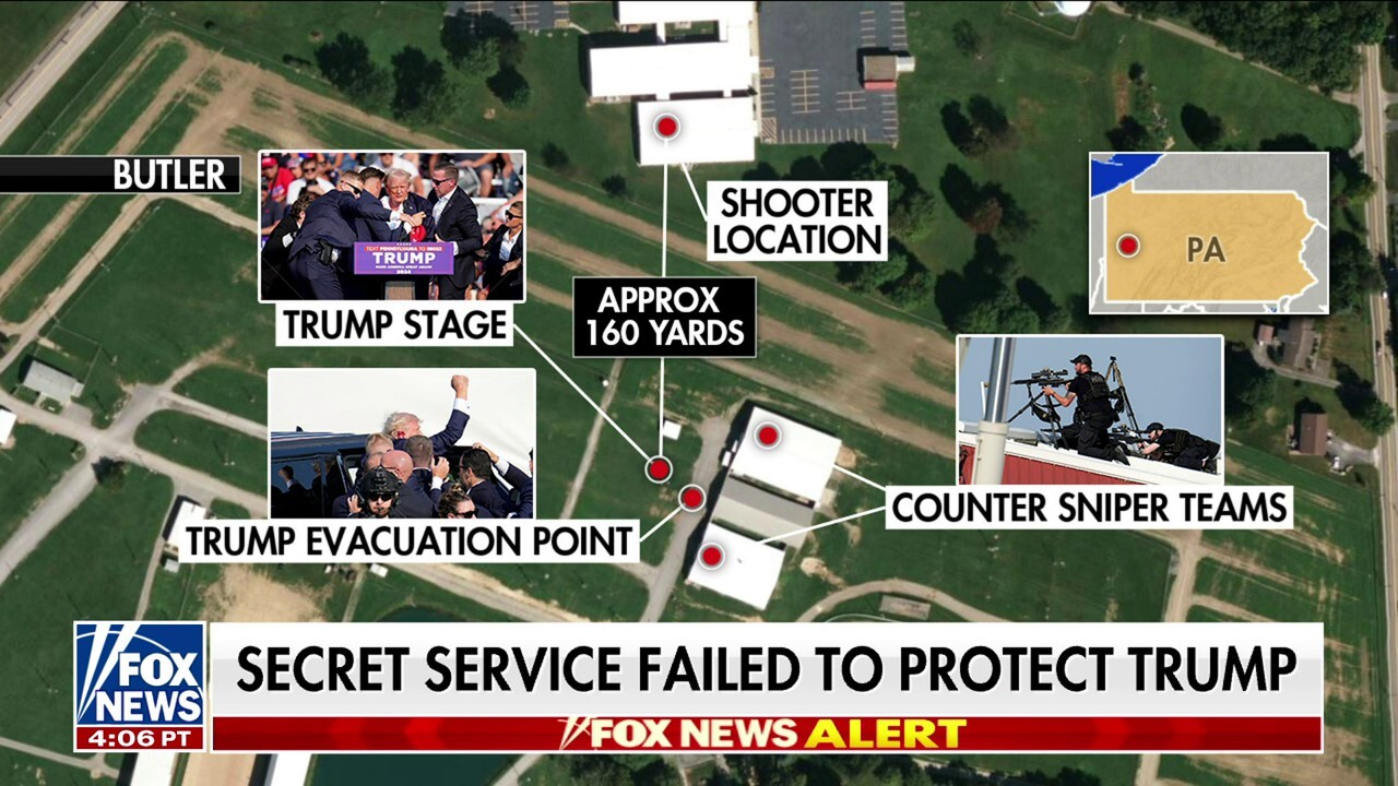 Former military sniper Mark Spicer and former Secret Service agent Tim Miller react to the 'huge miss' by security at the Trump rally.