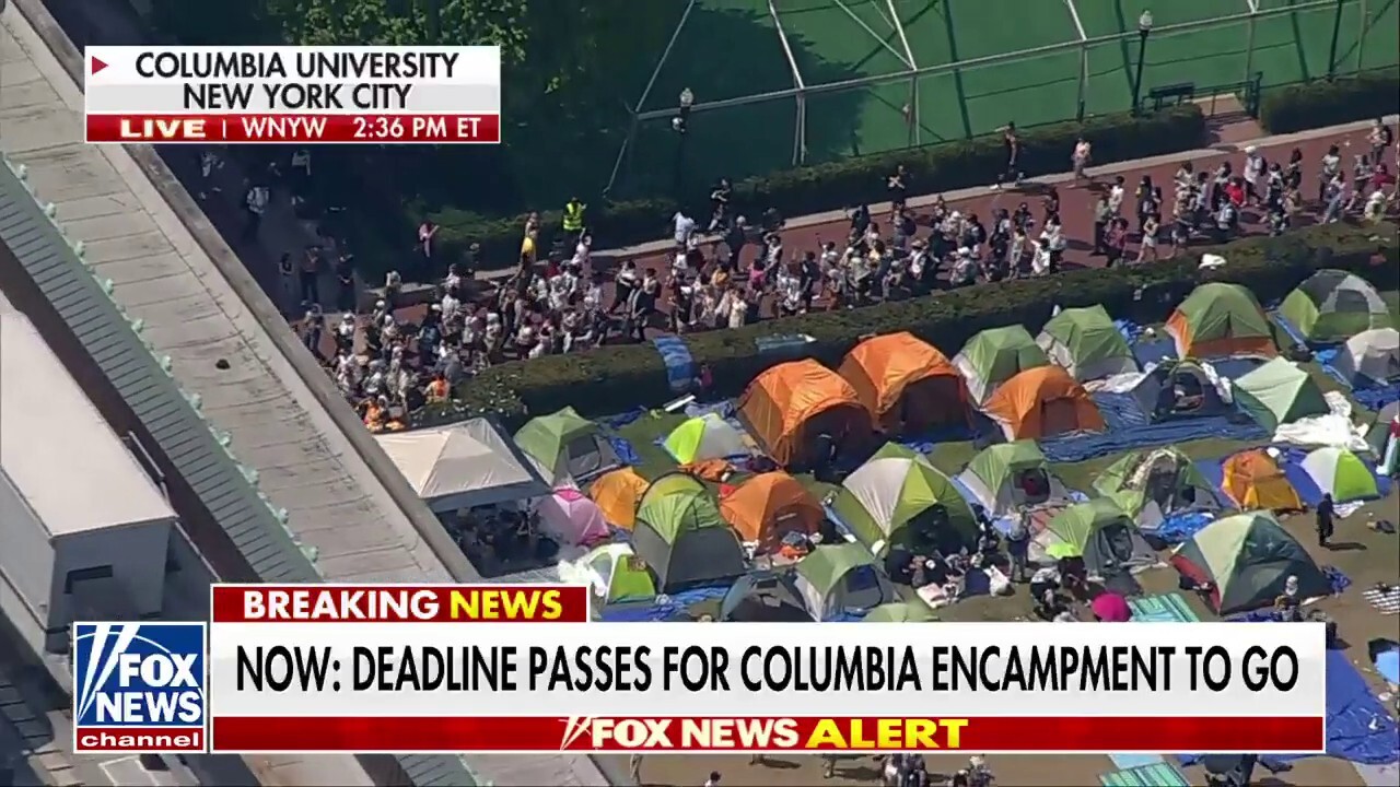 Deadline for Columbia encampment to leave passes