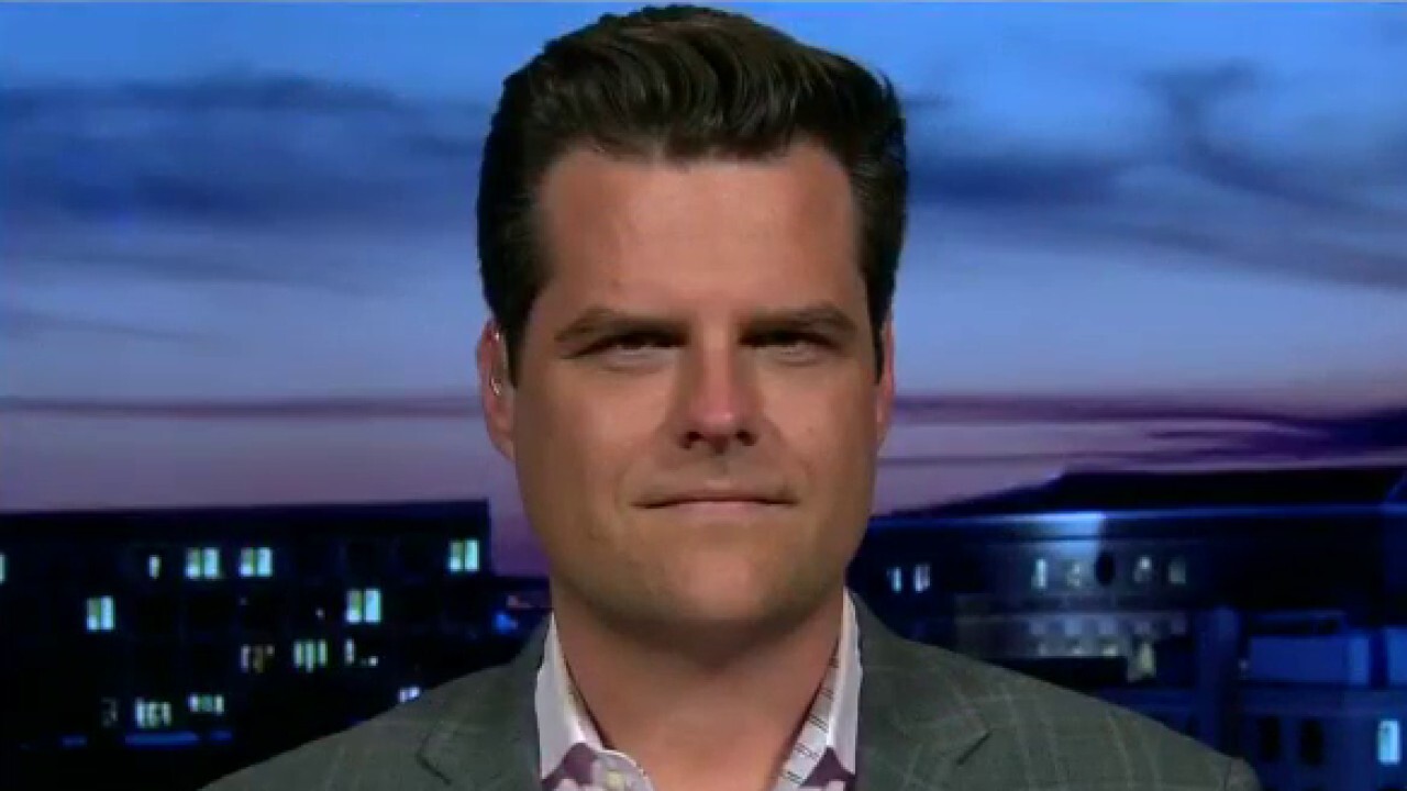 Rep. Gaetz: We don't need to rewrite entitlements while dealing with coronavirus
