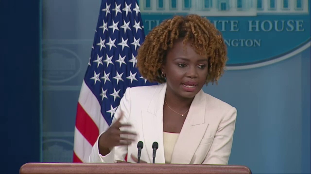 Karine Jean-Pierre claims Biden can't stop own admin's expedited border wall construction