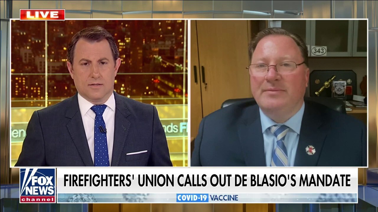 NYC Firefighters Union chief: It will be impossible to avoid staff shortages with vaccine mandate