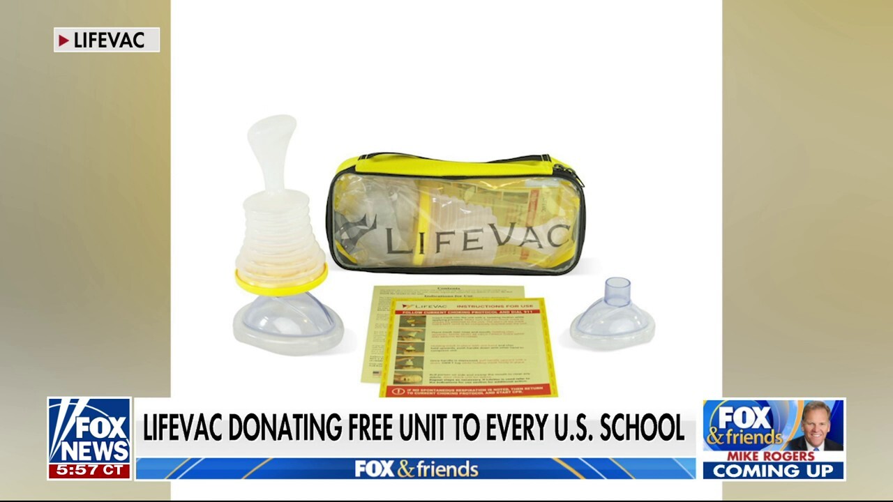 LifeVac to donate life-saving anti-choking device to every US school