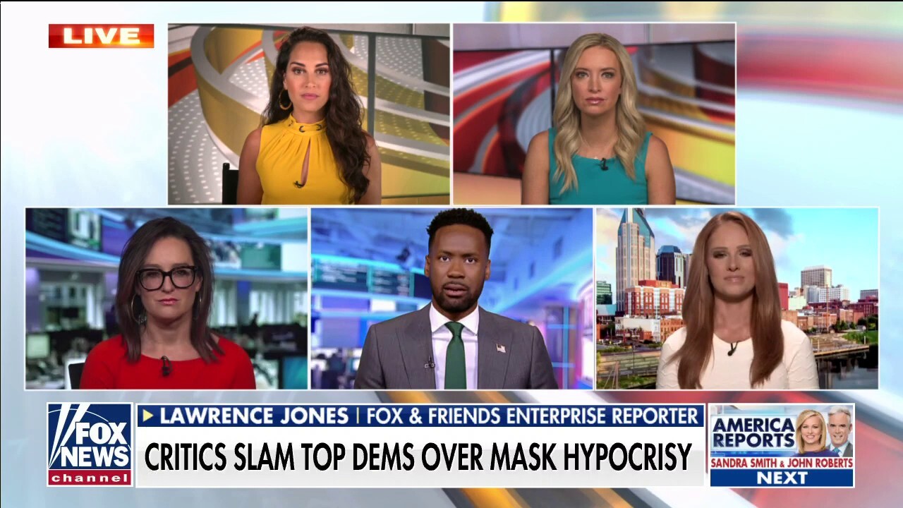 ‘Outnumbered' calls out top Democrats for mask, COVID hypocrisy: ‘Their actions betray their beliefs’