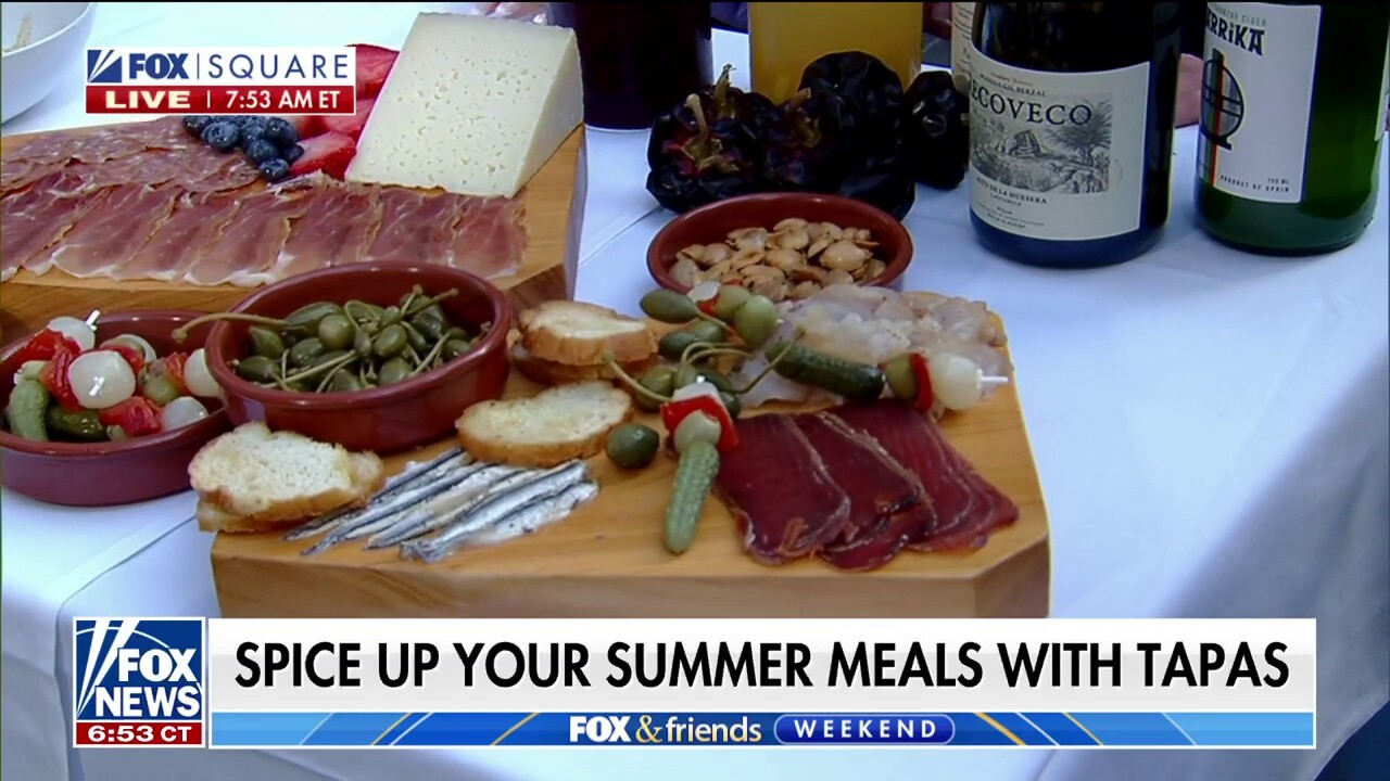Chef shares how to spice up summer meals with tapas