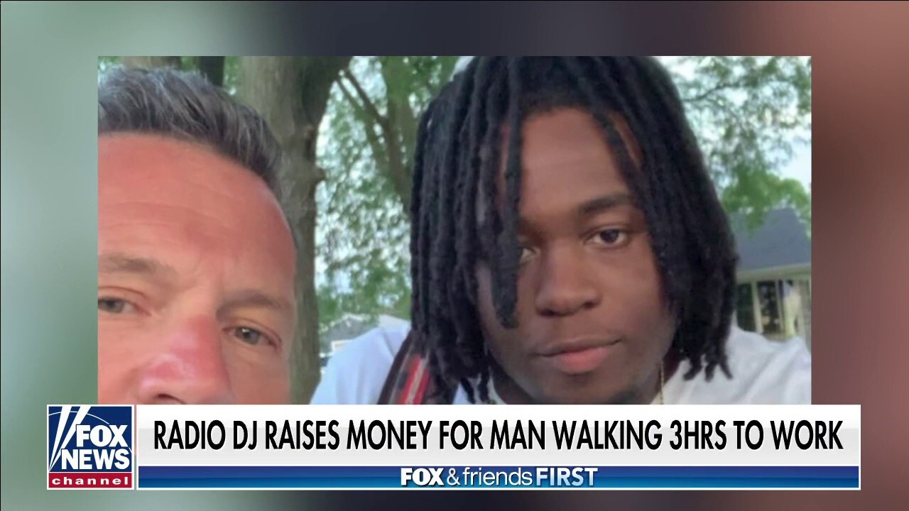 Chicago radio personality raises money for man walking 3 hours to work