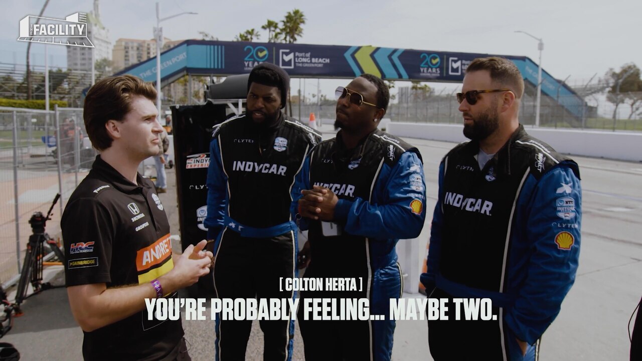 The Facility unit  takes an IndyCar thrust   on  up  of the Acura Grand Prix with Colton Herta
