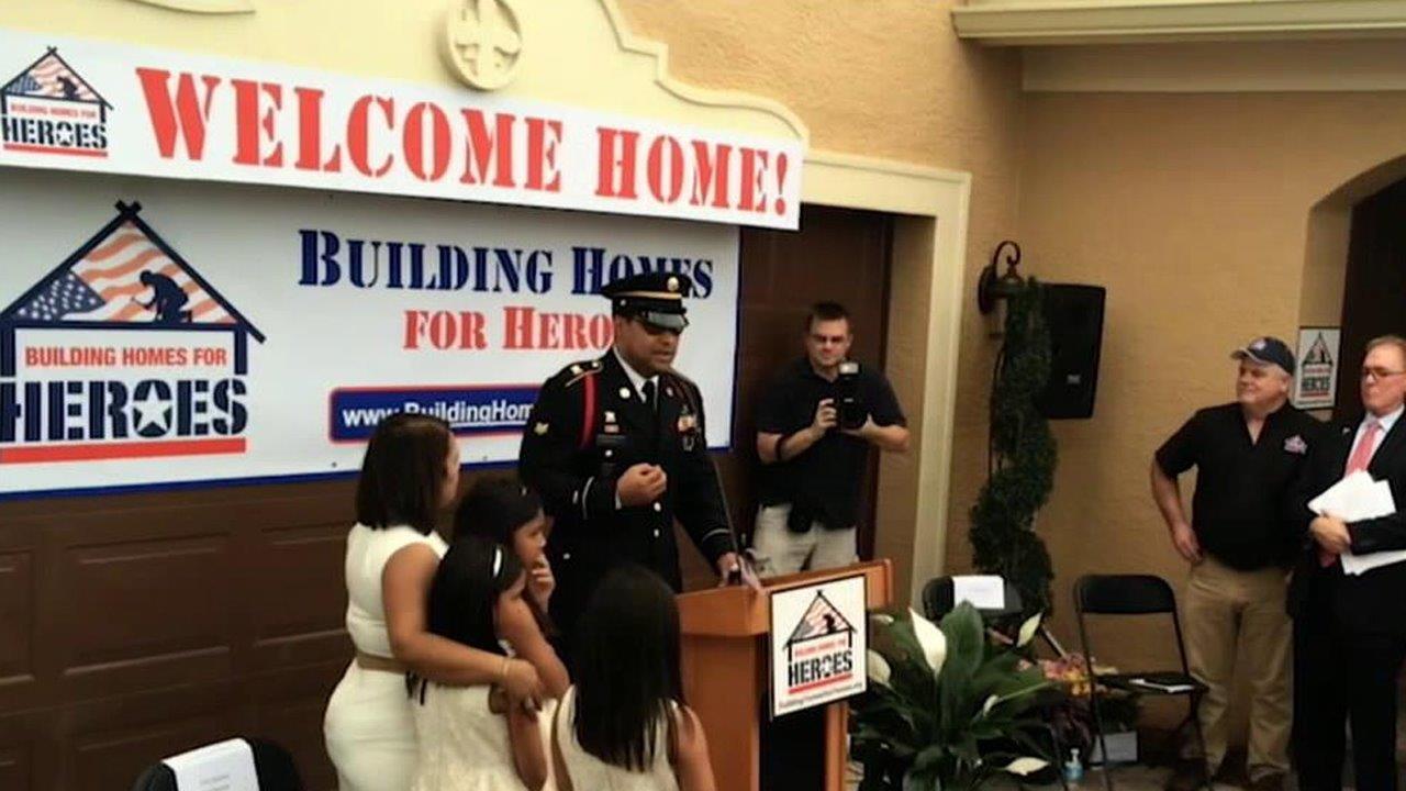 Custom property a life-changing gift for a military hero