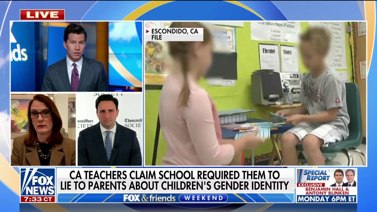 CA teachers claim school required them to lie to parents about students’ gender identity