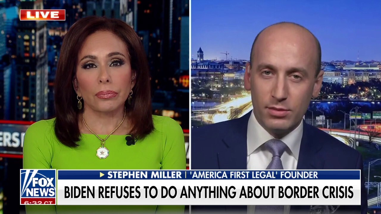 Stephen Miller: Biden will never end his catch and release program
