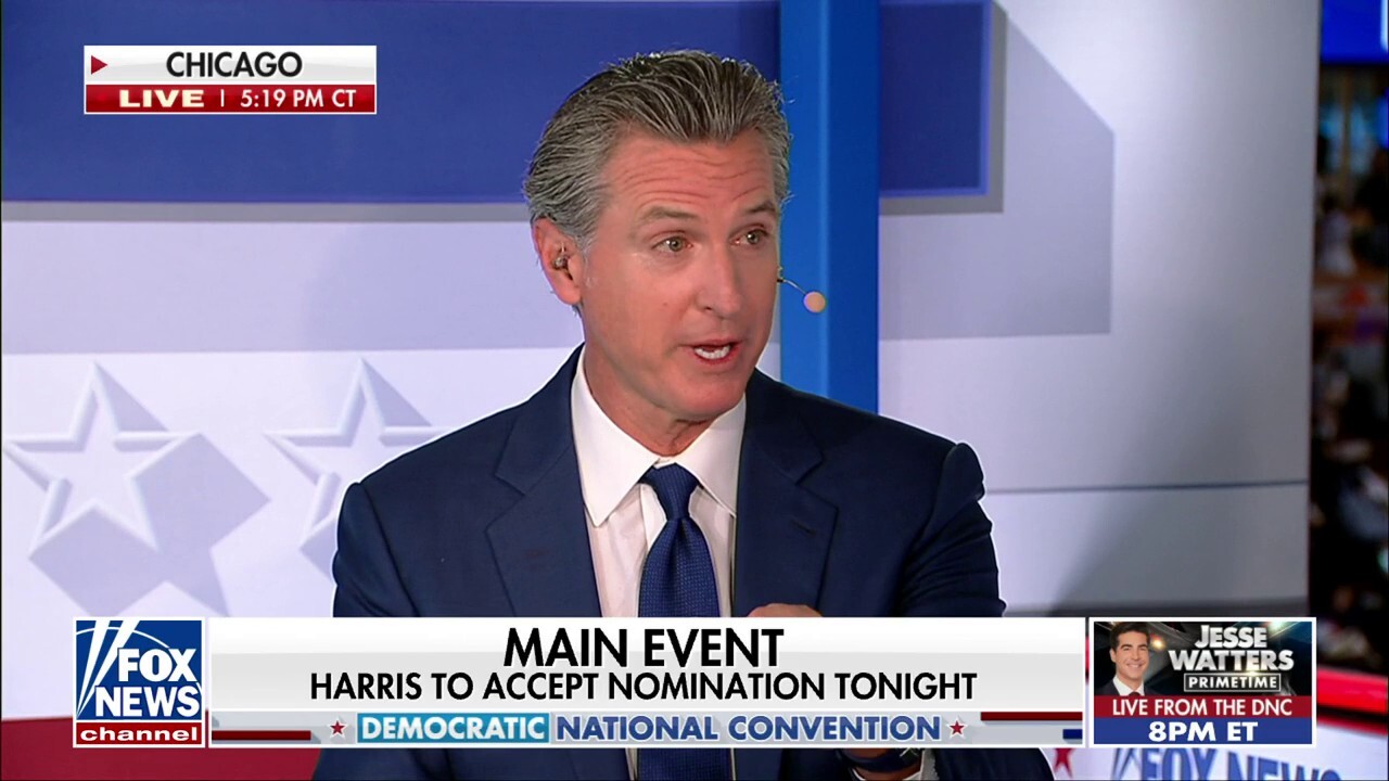  California Gov. Gavin Newsom: Kamala Harris has a 'record of accomplishment' with Biden administration