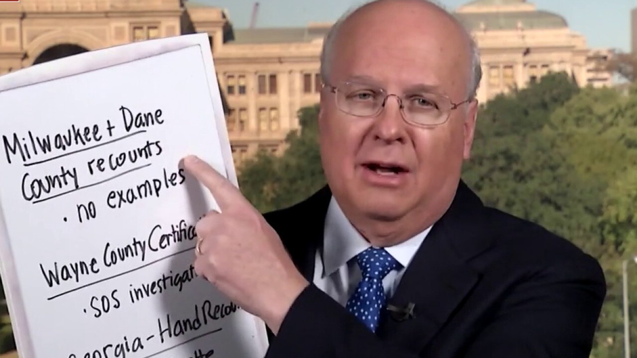 Karl Rove Breaks Down The Recount Rules In Battleground States Fox News Video 5167