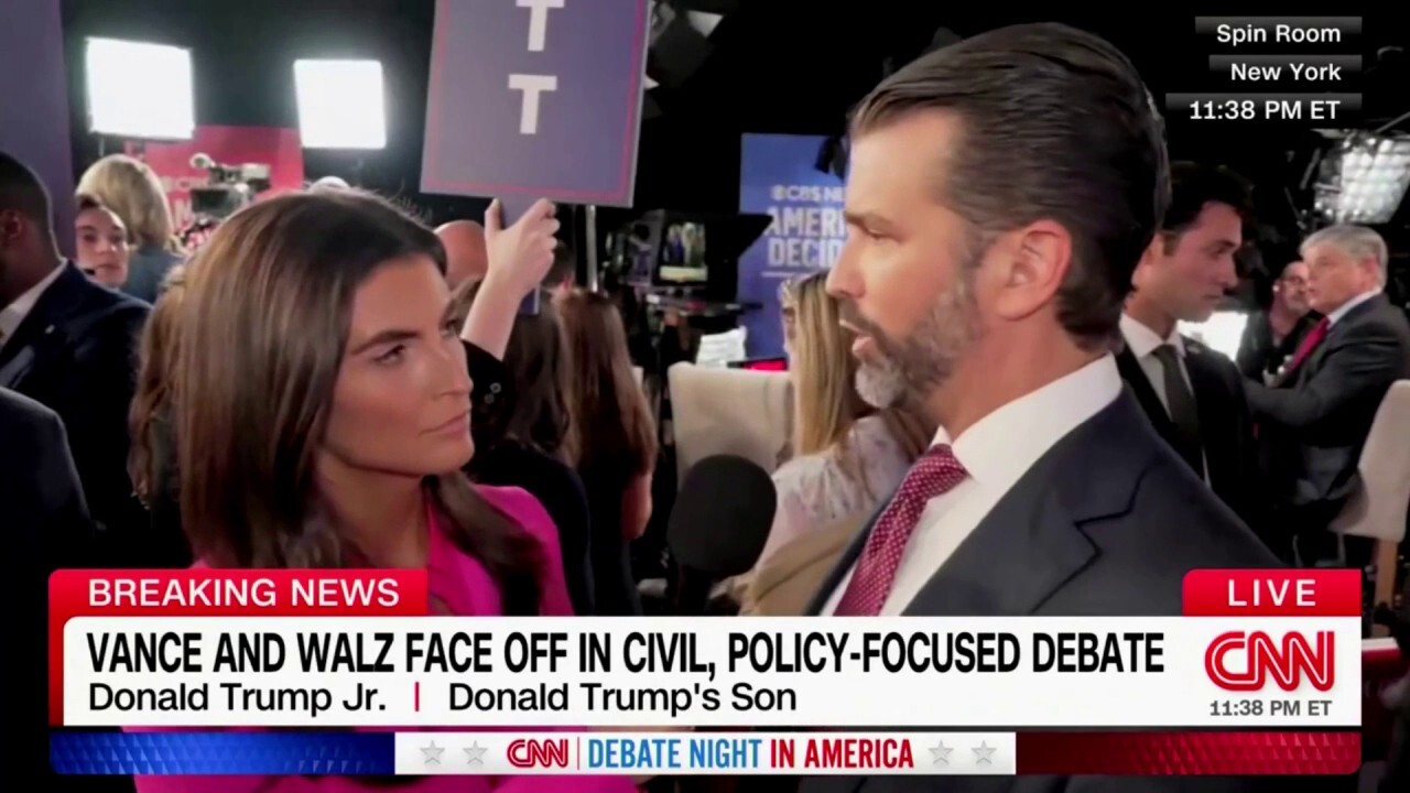 Donald Trump Jr. tells CNN that “the media has radicalized people” who want to murder his father