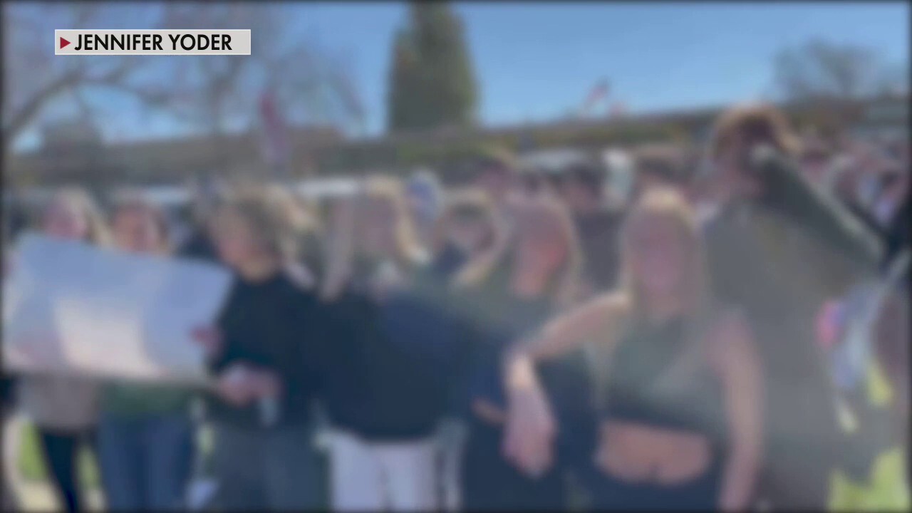 California high school students stage mass walkout over district’s mask mandate