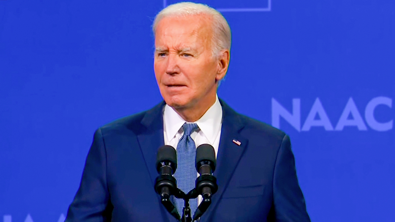 WATCH LIVE: President Biden delivers remarks during the NAACP convention