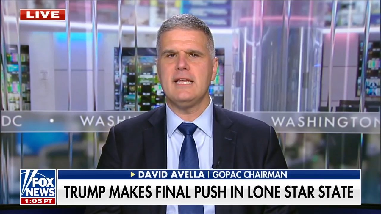 David Avella breaks down GOP midterm strategy as Trump campaigns in Texas