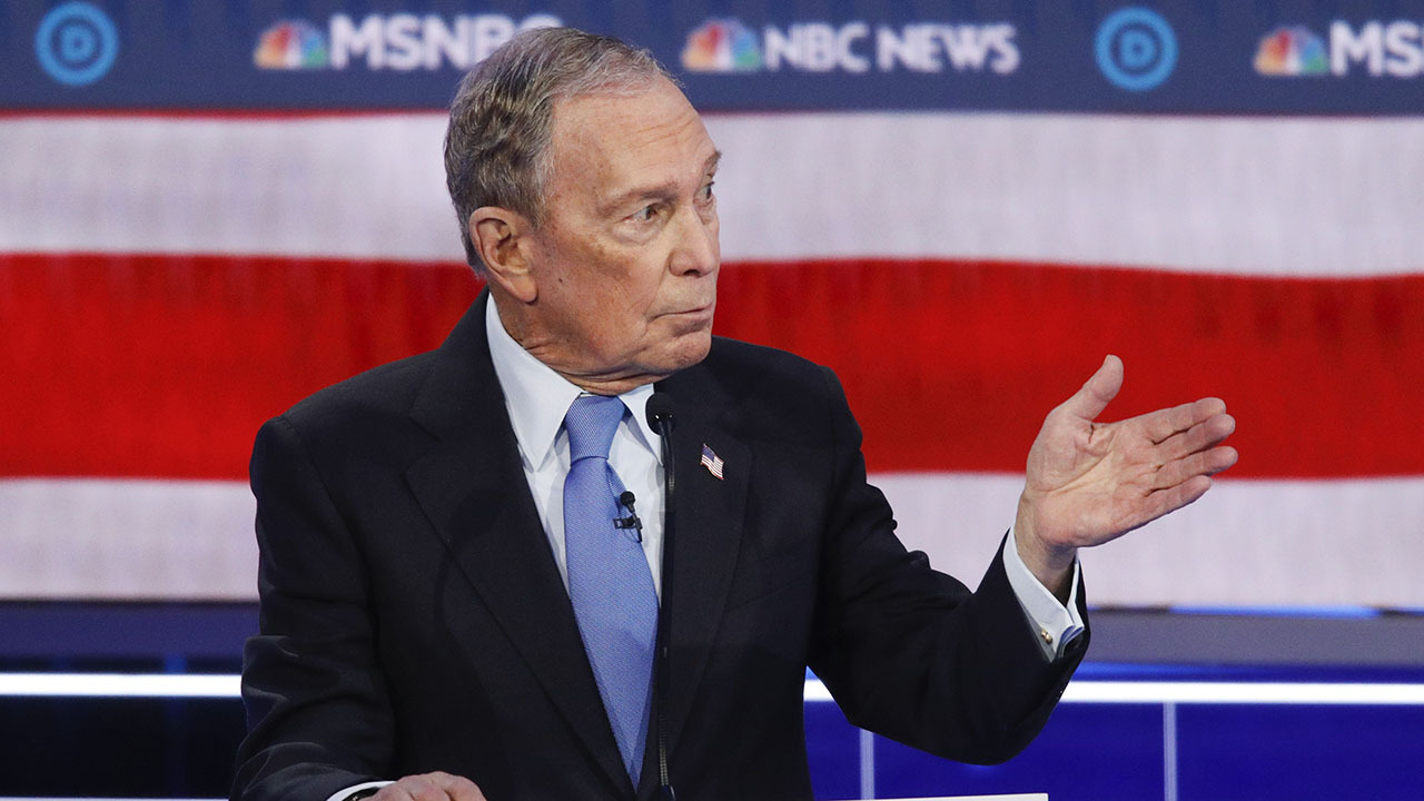Bloomberg down but not out after his first Democrat debate?